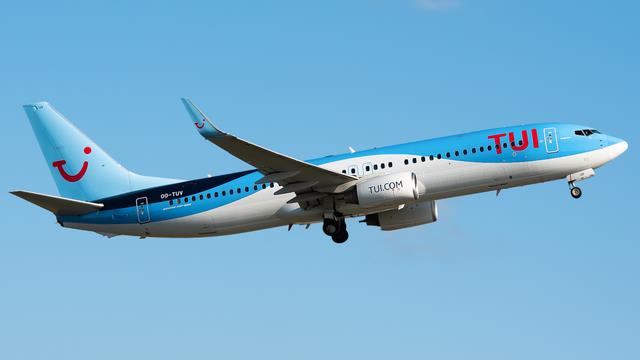 OO-TUV:Boeing 737-800:TUIfly